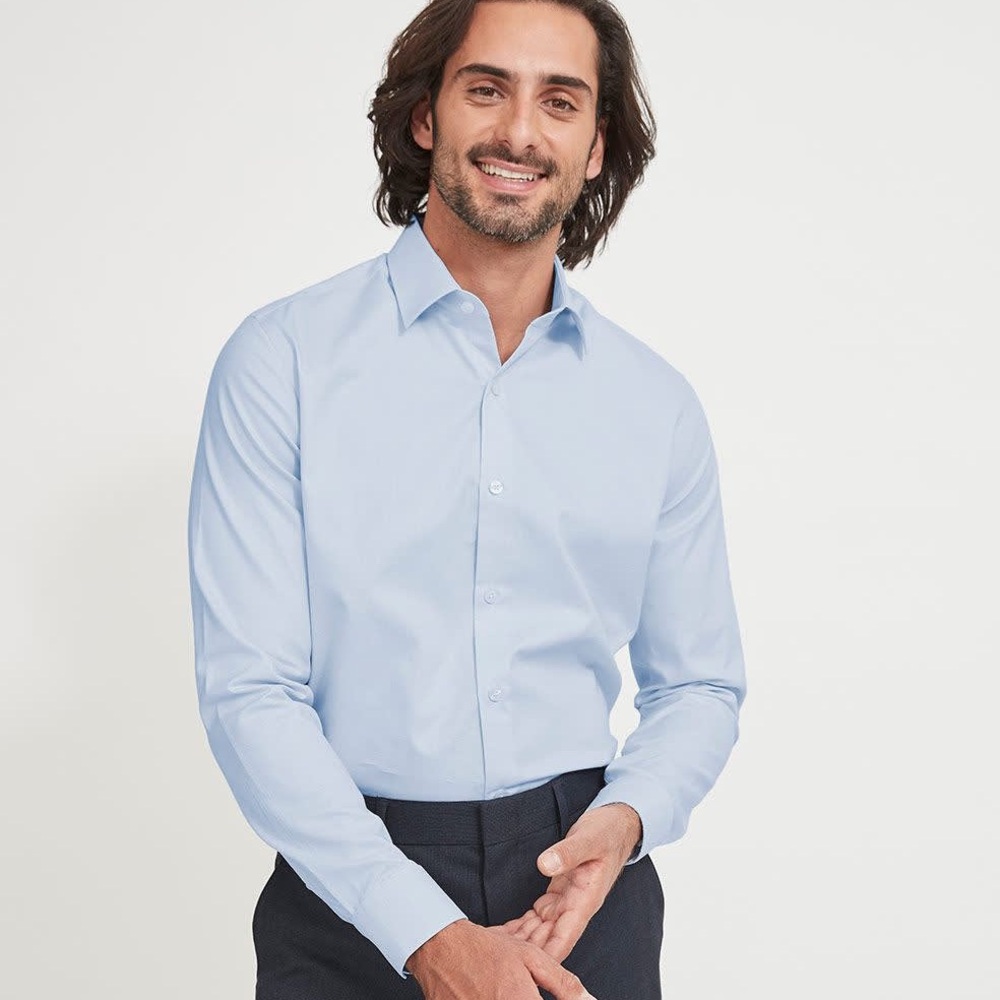 Lazo Blue Button Down Shirt